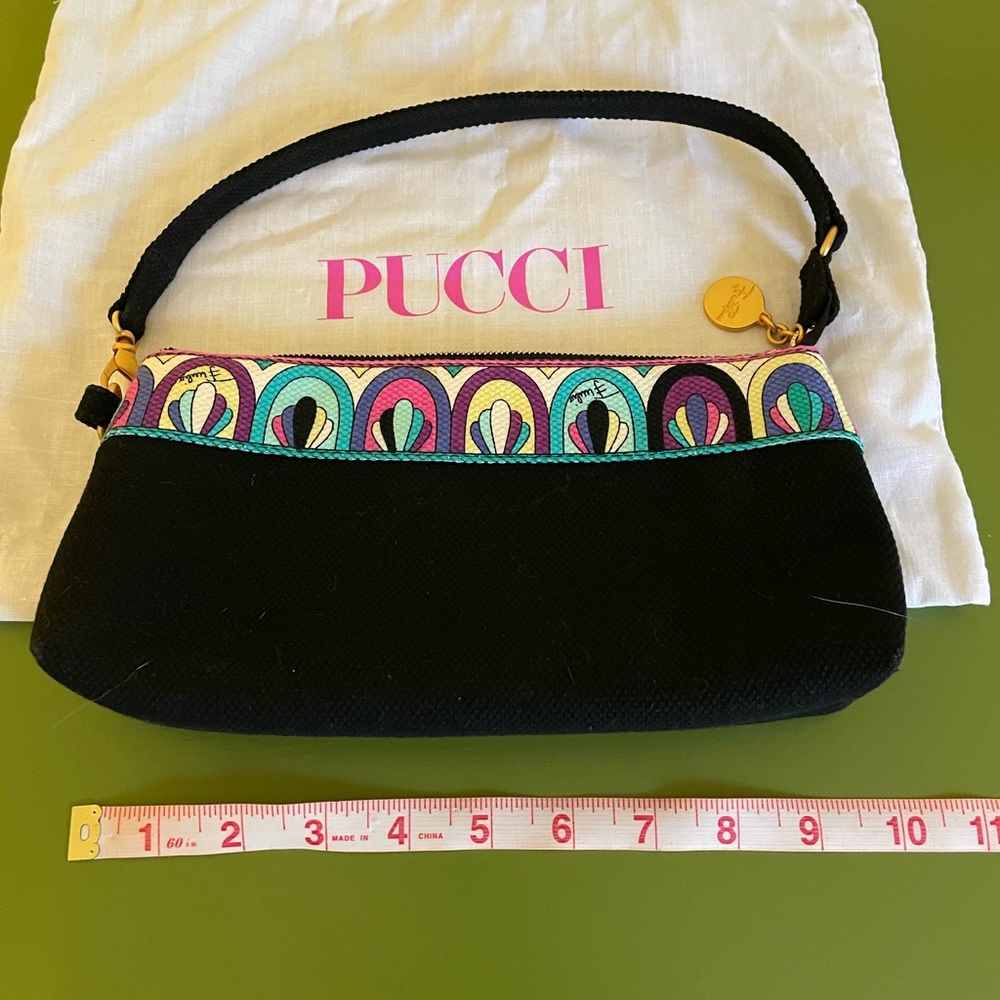 Small Emilio Pucci fabric handbag.